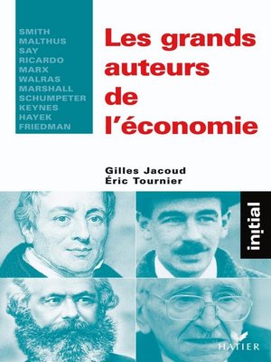 cover image of Initial--Les grands auteurs de l'économie
